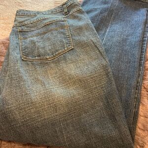 Ashley Stewart Blue Straight Leg Jeans